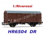 HR6504 Rivarossi Uzavřený vůz Gs s koncovým světlem, DR