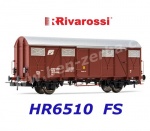 HR6510 Rivarossi Uzavřený vůz řady Gs s plochými stěnami a koncovým světlem, FS