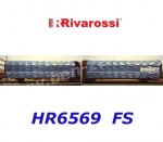 HR6569 Rivarossi  Vůz se shrnovací plachtou řady Las, "Ausiliare", FS