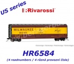 HR6584 Rivarossi  US Boxcar, of the Milwaukee Road