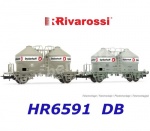 HR6591 Rivarossi  2-unit pack of silo wagon Type  Ucs, "Dyckerhoff" of the DB