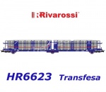 HR6623  Rivarossi Car transporter Laeks "Mega Car Carrier"of the TRANSFESA Pool Hispanauto
