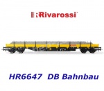 HR6647 Rivarossi Set dvou vozů stavební údržby, DB Bahnbau