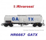 HR6667 Rivarossi  Set 2 4-nápravových cisternových vozů 