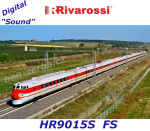 HR9015S Rivarossi 4-piece set high-speed train ETR 450 "Giotto" Milan-Rome of FS - Sound