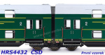 HRS4432 Rivarossi 4-unit double decker coach Bp 931 of the CSD, era IV