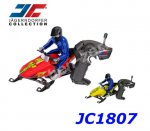 JC1807 Jaegerndorfer Snowmobile, remote control 2.4GHz 1:32