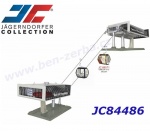 JC84486 Jaegerndorfer Profiset Cable Car "Flying Mozart" with 1:32 with ground and mountain station  1:32