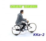 KKa-2 Magnorail Cyclist man, Magnorail system, H0