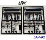 LPH-02 Plastiková stavebnice cisternového vozu ČSD řady Ra od bývalé ZPA/LPH Jičín, TT