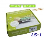 LS-1 Magnorail Basic Starter Kit + 2 vehicle sliders, H0