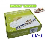 LV-1 Magnorail Basic Starter Kit + 1 boat and 2 H0 figures, H0