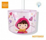 NDT0003 L'Oiseau Bateau Ceiling Lamp with the Red Riding Hood