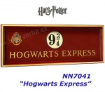 NN7041 Harry Potter Bradavický expres - Cedule Bradavice Expes 9 3/4