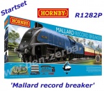 R1282P Hornby Startset of passenger train with steam locomotive Mallard, LNER