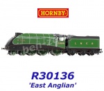 R30136 Hornby Parní lokomotiva řady  B17/5 4-6-0,  "East Anglian", železnice LNER