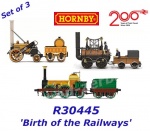 R30445 Hornby Set 3 parních lokomotiv ( 200-sté výročí)