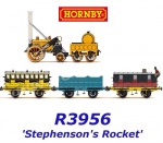 R3956 Hornby Set Stephensonova raketa s poštovním vlakem,  L&MR