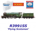 R3991SS Hornby Steam Locomotive A3 Class, "Flying Scotsman", BR - Sound Smoke