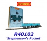 R40102 Hornby Set of 3 open carriage for Stephenson's Rocket of the L&MR