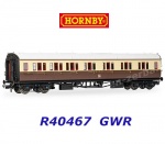 R40467 Hornby  Osobní vůz Collett Corridor Composite LH  6521, GWR