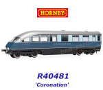 R40481 Hornby "Korunovační" vyhlídkový vůz 3. třídy č. 1729,  LNER