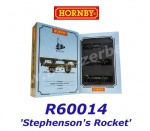 R60014  Hornby Set of 3 flat carriage for Stephenson's Rocket of the L&MR