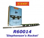 R60014  Hornby Set of 3 flat carriage for Stephenson's Rocket of the L&MR