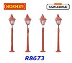 R8673 Hornby Platform Lamps 4pcs (not working)