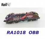 RA1018 RailAd Elektrická lokomotiva řady 1116 Taurus "Eurovision", ÖBB