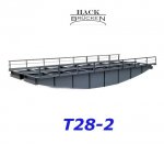 T28-2 Hack Železniční most ocelový, 2 kolejový, 280 mm