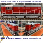 7300003 Roco Dieselová lokomotiva T 466 2050, ČSD