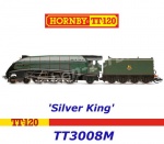 TT3008M Hornby TT Steam Locomotive A4 Class, "Silver King" 4-6-2, 60016, BR