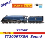 TT3009TXSM Hornby TT Parní lokomotiva řady A4 "Falcon", 60025, BR - Zvuk