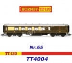 TT4004 Hornby TT Passenger Coach Pullman 3rd Class Brake No. 65 With Lights