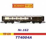 TT4004A Hornby TT Osobní vůz 3. třídy Pullman se služebním oddílem No. 162 s osvětlením