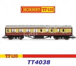 TT4038 Hornby TT Osobní vůz 3. třídy řady 57 Brake Third se zavazadlovým prostorem, BR