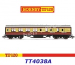 TT4038A Hornby TT Osobní vůz 3. třídy řady 57 Brake Third se zavazadlovým prostorem, BR