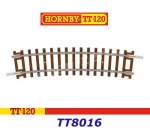 TT8016 Hornby TT Poloviční kolej oblouková R 353 mm / 15°, R3