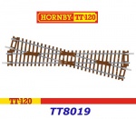 TT8019 Hornby TT Křižovatka levá - 166 mm