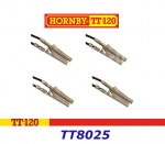 TT8025 Hornby TT Připojovací napájecí kolíky - 4 kusy