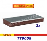 TT9008 Hornby TT Straight Platform - 2 pcs