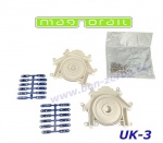 UK-3 Magnorail 2 return loops 180° with 15 cm chain for Magnorail system.