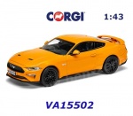 VA15502 Corgi  Ford Mustang 5.0 GT Coupe Fastback, Oranžový