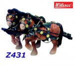 Z431 Wilesco Team of Horses