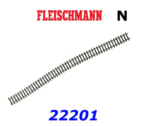 ROCO/Fleischmann 12x 22201 N-Flex-Gleis 730mm                          #10201*12 