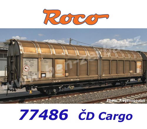 Roco 77486 HO Gauge CD Cargo Hbbillns High Capcity Van VI
