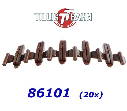 Tillig 86101 TT isotérmica-raíles conector 20 unid nuevo embalaje original 